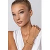 Emily Westwood Tvirta auksu dengta apyrankė moterims Veronica EWB24031G