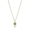 Emily Westwood Timeless auksinis-plated pakabukas with turquoise EWN23029G