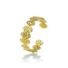 Emily Westwood Women's solid auksinis-plated steel bracelet Eve EWB260617G