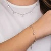 Engelsrufer Sidabrinė apyrankė su skaidriais cirkoniais Blizgus ERB-SHINY-05-ZI