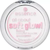 Essence Cosmetics Essence ALL ABOUT SOFT GLOW! Atsparus vandeniui compact powder 8 g