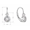 Evolution Group Beautiful girl´s earrings with zircons 11479.1 crystal