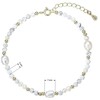 Evolution Group Gold-plated bracelet with pearls and howlites 13113.1