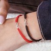Evolution Group Juodas textile bracelet Infinity 13002.3
