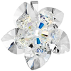 Evolution Group Lily Pendant 34072.1 kristalas