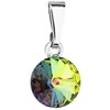 Evolution Group Modernus pakabukas su žaliu Swarovski kristalu 54018.5 vitrail medium