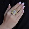 Evolution Group Ring Lily 35012.2 crystal ab
