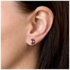 Evolution Group Rožiniai auskarai su Swarovski kristalais 31274.3 rose