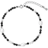 Evolution Group Sidabrinis bracelet with pearls and spinels 13113.3