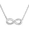Evolution Group Sidabrinis Eight-Infinity Necklace 32023.1