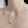 Evolution Group Sidabrinis pakabukas with genuine pearls Pavon 22017.1