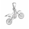 Evolution Group Sidabrinis pakabukas Motociklas 64015