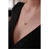 Evolution Group Women´s auksinis pakabukas with real pearl 92P00027