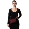 FLORA &amp; CO Dámská crossbody kabelka 2388 Rouge Fonce