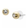 Fossil Bright Baubles paauksuoti auskarai su cirkoniais JA7251710