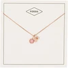 Fossil Bronze pakabukas with heart JF03046791