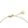 Fossil Charming auksinis-plated bracelet with crystals Butterfly JF04921710