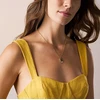 Fossil Charming auksinis-plated pakabukas Raquel JF04951710