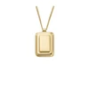 Fossil Charming auksinis-plated pakabukas Raquel JF04951710