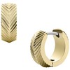 Fossil Elegantiški paauksuoti auskarai su žiedais Harlow JF04116710
