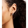 Fossil Elegant bicolor hoop earrings JF04899998