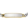 Fossil Elegant steel bicolor bracelet for men JF04851998