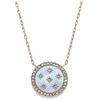 Fossil Gold-plated Mother of Pearl pakabukas JF04936791