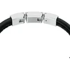 Fossil Leather double bracelet for men JF04989040