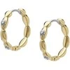 Fossil Tinkantys auksu dengti auskarai su žiedais Evil Eye JF04795710