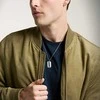Fossil Men´s steel pakabukas Dog tag Knox JF04882040