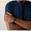 Fossil Men's robust leather bracelet JF04946040