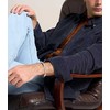 Fossil Open solid bracelet for men Knox JF04916998