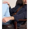 Fossil Open solid bracelet for men Knox JF04916998