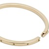 Fossil Solid auksinis-plated bracelet with zircons Shine Bright JF03872710