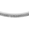 Fossil Plieninė apyrankė su Ellis Pavé kristalais JF04863040