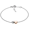 Fossil Plieninė apyrankė su širdelėmis JF03095998