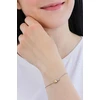 Fossil Plieninė apyrankė su širdelėmis JF03095998