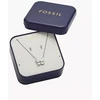 Fossil Steel jewelry set Butterfly JF04935SET (pakabukas, earrings)