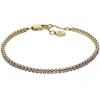 Fossil Tennis auksinis-plated bracelet Ellis JA7306710