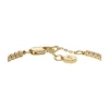 Fossil Tennis auksinis-plated bracelet Ellis JA7306710