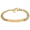 Fossil Women's auksinis-plated steel bracelet Ellis JF04967710