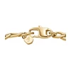 Fossil Women's auksinis-plated steel bracelet Ellis JF04967710