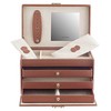 Friedrich Lederwaren Cordoba 26217-3 modern ruda jewelry box