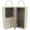 Friedrich Lederwaren Luxury baltas jewelry box Milano 20141-9