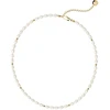 Furiosa Gold-plated pakabukas made of real pearls Berlin Choker SN-BERLIN-G