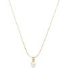 Furiosa Gold-plated pakabukas with a real pearl pendant Dirty Pearl SN-DIRTYPEARL-G