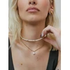 Furiosa Gold-plated pakabukas with genuine pearl pendant Divine SN-DIVINE-G