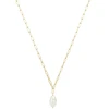Furiosa Gold-plated pakabukas with genuine pearl pendant Divine SN-DIVINE-G