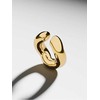 Furiosa Gold-plated single earring Bubbly Cuff SE-BUBBLY-G