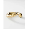 Furiosa Gold-plated single earring Mini Hove Cuff SE-HOVE-S